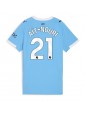 Manchester City Rayan Ait-Nouri #21 Replika Hemmakläder Dam 2025-26 Kortärmad